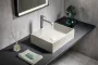 Sapho Formigo beton mosdótál 48x37 cm, homok FG114