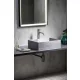 Sapho Formigo beton mosdótál 48x37 cm, ezüst FG119