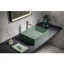 Sapho Formigo beton mosdótál 48x37 cm, zöld FG123