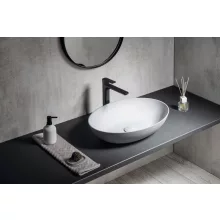 Sapho Formigo beton mosdótál 60x40 cm, szürke FG217