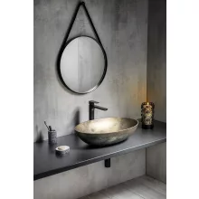 Sapho Formigo beton mosdótál 60x40 cm, arany FG218