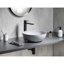 Sapho Formigo beton mosdótál 39x39 cm, szürke FG317