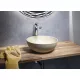 Sapho Formigo beton mosdótál 39x39 cm, sárga FG322