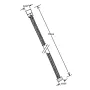 Sapho zuhanycső 175  cm Anti-twist system, bronz FLE10BR
