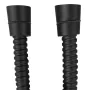 Sapho Powerflex csavarodásmentes zuhanycső 100 cm, matt fekete FLEX100B