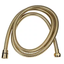  Sapho POWERFLEX inox gégecső csavarodásgátlóval 150 cm, arany FLEX150G