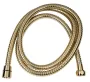 Sapho POWERFLEX inox gégecső csavarodásgátlóval 150 cm, arany FLEX150G