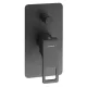 Sapho Forata egykaros falba építhető 2 irányú csaptelep, matt fekete FT042/15