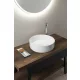 Sapho Fiastra pultra helyezhető kerámia mosdótál 40x12 cm, fehér FT801
