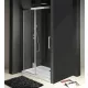Sapho Gelco Fondura zuhanyajtó átlátszó üveggel 1100x2000 mm, króm profil GF5011