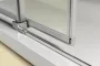 Sapho Gelco Fondura zuhanyajtó átlátszó üveggel 1100x2000 mm, króm profil GF5011