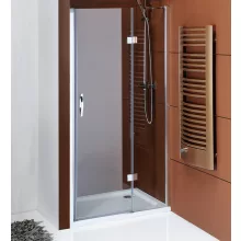   Sapho Gelco Legro nyíló zuhanyajtó 120x190 cm transzparent üveg, króm profil GL1212