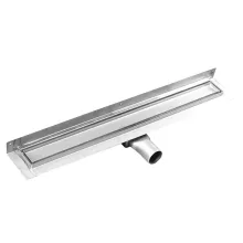   Sapho Gelco Manus 1050 mm inox lefolyó Piastra burkolható ráccsal, inox GMP96