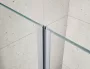 Sapho Gelco Loro dupla nyíló zuhanyajtó átlátszó üveggel 900x2000 mm, króm profil GN4390