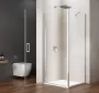 Sapho Gelco Loro nyíló ajtós 900x900 mm zuhanykabin átlátszó üveggel, króm profil GN4490-04
