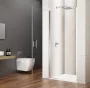 Sapho Gelco Loro nyíló zuhanyajtó átlátszó üveg 900x2000 mm, króm profil GN4490