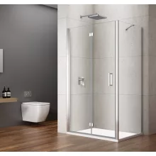   Sapho Gelco Loro harmónika ajtós zuhanykabin átlátszó üveggel 80x90x200 cm, króm profil GN4580-04