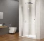 Sapho Gelco Loro dupla nyíló zuhanyajtó átlátszó üveggel 900x2000 mm, króm profil  GN4590