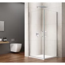   Sapho Gelco Loro szögletes zuhanykabin nyílóajtóval 90x90x200 cm, króm profil GN4990-01