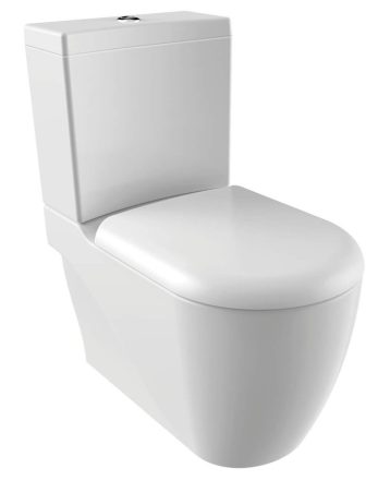 Sapho Grande XL monoblokk kerámia WC-csésze, tartállyal vario kifolyással, WC ülőke nélkül, fehér GR360