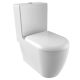 Sapho Grande XL monoblokk kerámia WC-csésze, tartállyal vario kifolyással, WC ülőke nélkül, fehér GR360