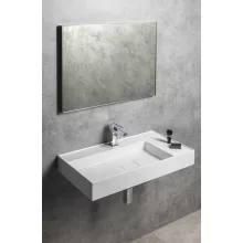   Sapho Godiva öntött márvány mosdó 83x44 cm, fehér GU083L