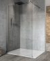 Sapho Gelco Vario Walk-In zuhanyfal 100x200 cm, transzparent üveg, keret nélkül GX1210