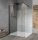 Sapho Gelco Vario Walk-In fix zuhanyfal 100x200 cm átlátszó üveg, merevítő nélkül, matt fekete GX1210GX1014