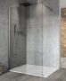 Sapho Gelco Vario Walk-In zuhanyfal 130x200 cm, transzparent üveg, keret nélkül GX1213