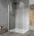 Sapho Gelco Vario Walk-In fix zuhanyfal 140x200 cm átlátszó üveg, merevítő nélkül, matt fehér GX1214GX1015