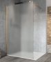 Sapho Gelco Vario Walk-In zuhanyfal 100x200 cm, matt üveg, keret nélkül GX1410
