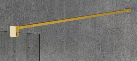 Sapho Gelco Vario Walk-In merevítő 140 cm, matt arany GX2217