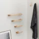 Sapho Himalaya fali bambusz törölközőtartó 300x69 mm természetes bambusz kivitelben.