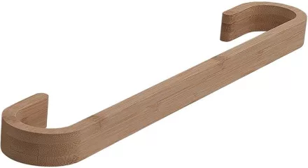 Sapho Himalaya fali bambusz törölközőtartó 400x69 mm természetes bambusz kivitelben.
