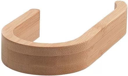 Sapho Himalaya fali bambusz WC papír tartó 168x80 mm, barna kivitelben