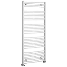   Aqualine Orbit íves fürdőszobai radiátor 75x168 cm, fehér ILO67T
