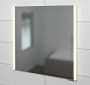 Sapho Integra LED-es falba építhető tükrös szekrény 65x70x16,5 cm, jobbos/balos kivitel, szürke IN065