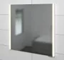 Sapho Integra LED-es falba építhető tükrös szekrény 65x70x16,5 cm, jobbos/balos kivitel, szürke IN065