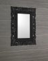 Sapho Samblung keretes tükör 60x80 cm, fekete IN128