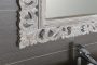 Sapho Scule keretes fürdőszobai tükör 70x100 cm, fehér IN171