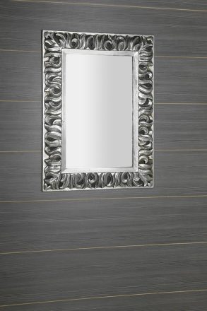 Sapho ZEEGRAS fali tükör 70x100 cm antik ezüst színű fa kerettel IN432