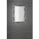 Sapho ZEEGRAS fali tükör 70x100 cm antik ezüst színű fa kerettel IN432