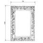 Sapho ZEEGRAS fali tükör 70x100 cm arany színű fa kerettel IN448