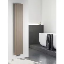 Sapho Colonna fürdőszobai acél radiátor 298x1800 mm bézs színben, letisztult I-formájú designnal.