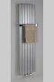 Sapho Colonna fürdőszobai acél radiátor 298x1800 mm, ezüst metál IR143