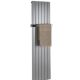Sapho Colonna fürdőszobai acél radiátor 450x1800 mm, ezüst metál IR145