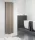 Sapho Colonna fürdőszobai acél radiátor 450x1800 mm bézs színben, modern I-formájú designnal.