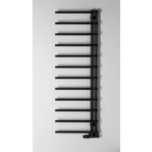   Sapho Justina acél fürdőszobai radiátor 500x1510 mm, matt fekete IR151B