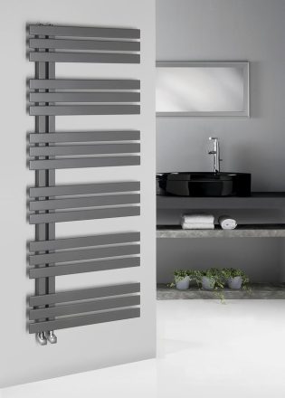 Sapho Silvana fürdőszobai radiátor 600x1500 mm, ezüst metál IR155