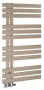 Sapho Silvana fürdőszobai acél radiátor 500x972 mm méretben bézs kivitelben